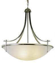 Trans Globe 8178 BN - 4LT PENDANT-LG-ALABASTER GLASS